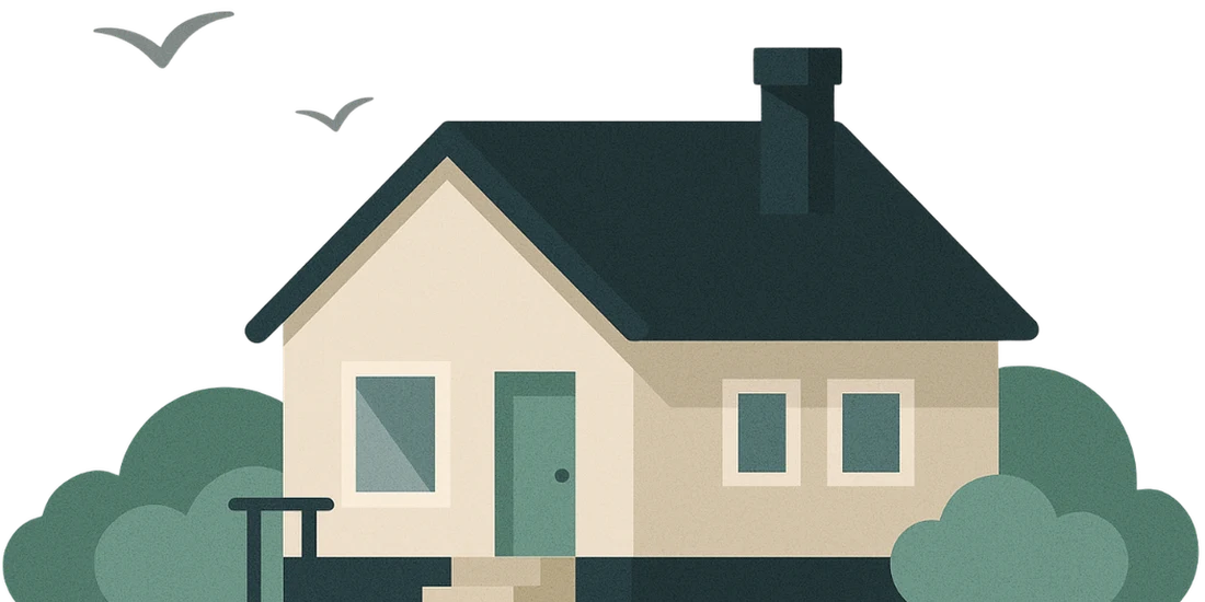 Illustration of a Florida home